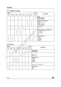 E-TDA7409DTR Datasheet Page 22