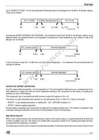 E-TDA7562 Datasheet Page 9