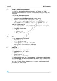 E-TDA7590 Datasheet Page 21