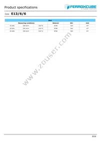 E13/6/6-3F36-G200 Datasheet Page 2