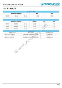 E19/8/5-3F36-G200 Datasheet Page 2