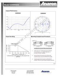 E200N50X4 Datasheet Page 2