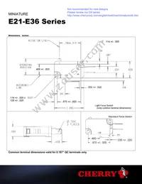 E21-00AX Datasheet Page 2