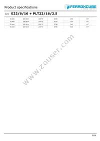 E22/6/16-4F1-A160-P Datasheet Page 3