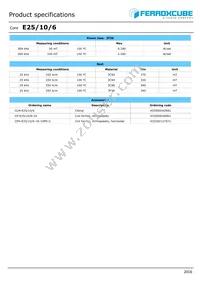 E25/10/6-3F36-G200 Datasheet Page 2