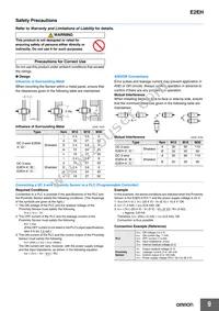 E2EH-X12C2-M1 Datasheet Page 9