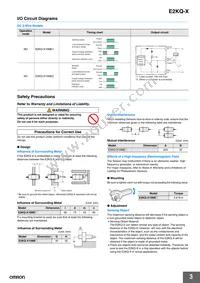 E2KQ-X10ME1 10M Datasheet Page 3