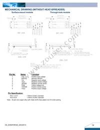 E48SP3R340NRFA Datasheet Page 14