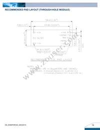 E48SP3R340NRFA Datasheet Page 15