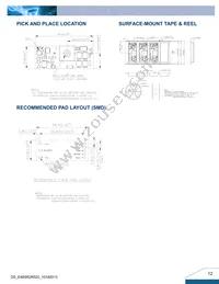 E48SR2R520NRFA Datasheet Page 12