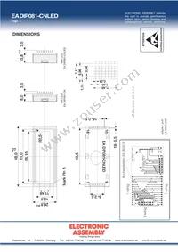 EA DIP081-CHNLED Datasheet Page 4