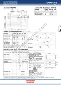 EA DIP128J6N5LWTP Datasheet Page 3