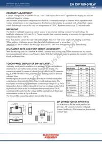 EA DIP180B-5NLW Datasheet Page 3