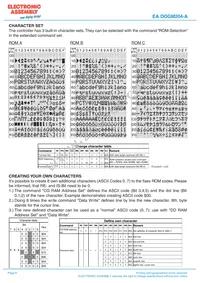 EA DOGM204B-A Datasheet Page 6