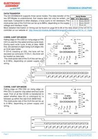 EA DOGM240S-6 Datasheet Page 4