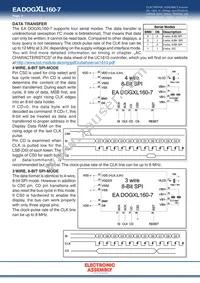 EA DOGXL160L-7 Datasheet Page 4