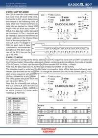 EA DOGXL160L-7 Datasheet Page 5