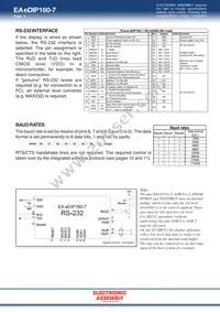 EA EDIP160W-7LWTP Datasheet Page 4