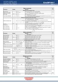 EA EDIP160W-7LWTP Datasheet Page 15