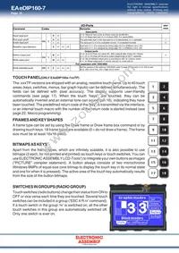 EA EDIP160W-7LWTP Datasheet Page 16