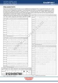 EA EDIP160W-7LWTP Datasheet Page 19