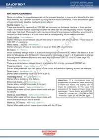 EA EDIP160W-7LWTP Datasheet Page 22