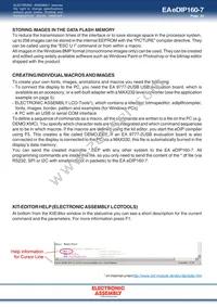 EA EDIP160W-7LWTP Datasheet Page 23