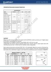 EA EDIP240B-7LW Datasheet Page 4