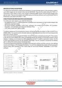 EA EDIP240B-7LW Datasheet Page 19