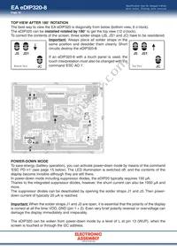 EA EDIP320J-8LWTP Datasheet Page 18