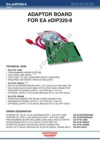 EA EDIP320J-8LWTP Datasheet Page 22