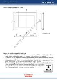 EA EDIP320J-8LWTP Datasheet Page 23