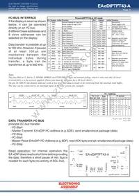 EA EDIPTFT43-A Datasheet Page 7