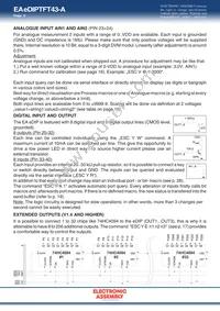 EA EDIPTFT43-A Datasheet Page 8