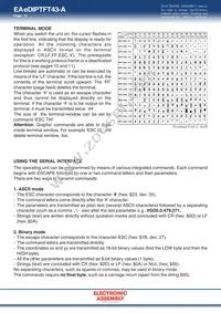 EA EDIPTFT43-A Datasheet Page 12
