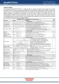 EA EDIPTFT43-A Datasheet Page 18