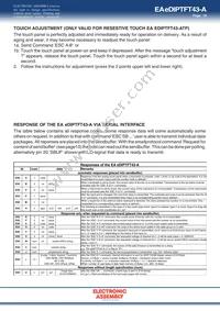 EA EDIPTFT43-A Datasheet Page 19