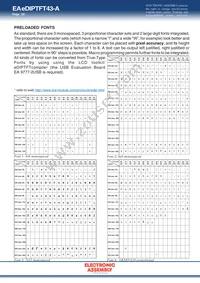 EA EDIPTFT43-A Datasheet Page 20