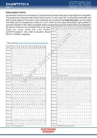 EA EDIPTFT57-A Datasheet Page 22