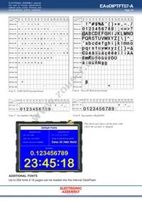 EA EDIPTFT57-A Datasheet Page 23