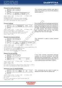 EA EDIPTFT70-A Datasheet Page 11