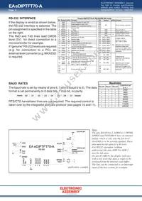 EA EDIPTFT70-ATC Datasheet Page 4