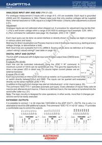 EA EDIPTFT70-ATC Datasheet Page 8