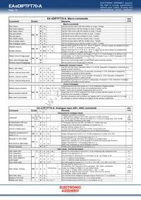 EA EDIPTFT70-ATC Datasheet Page 16