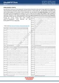 EA EDIPTFT70-ATC Datasheet Page 22