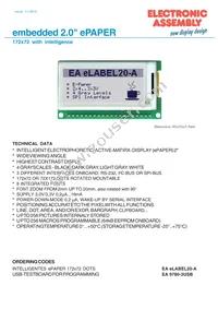 EA ELABEL20-A Cover