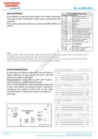 EA ELABEL20-A Datasheet Page 4