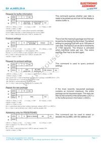 EA ELABEL20-A Datasheet Page 7