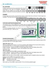 EA ELABEL20-A Datasheet Page 11