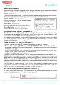 EA ELABEL20-A Datasheet Page 14